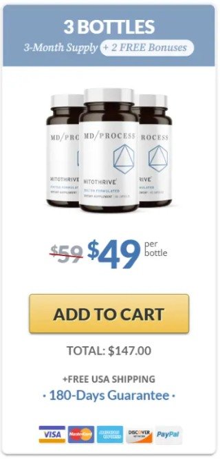 MitoThrive 3 bottle value package